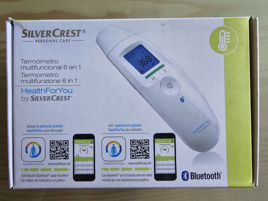 Termometr 6w1 z Bluetooth - SilverCrest - nowy