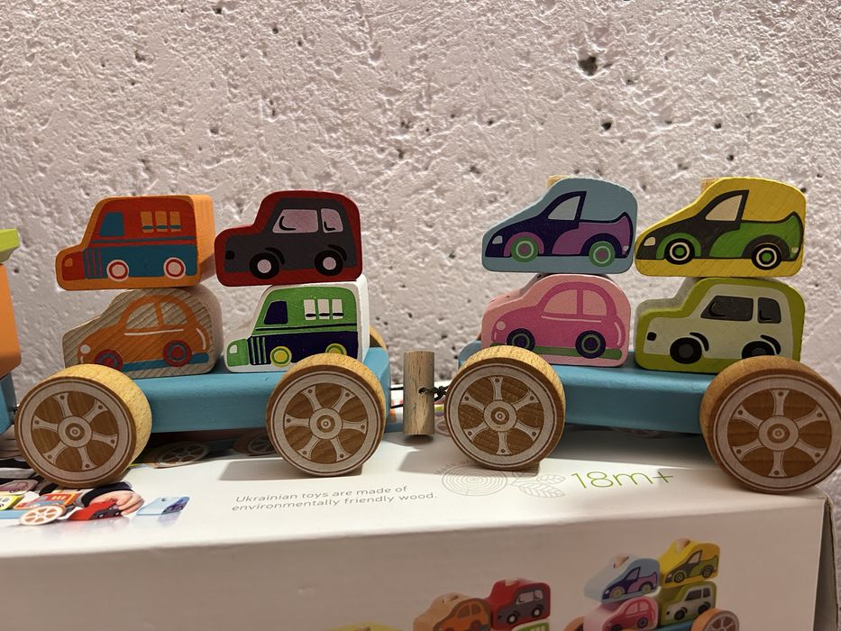 Cubika Поїзд з машинками