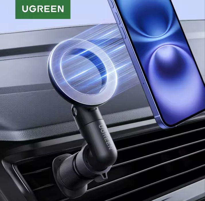Магнітний автомобільний тримач для телефону UGREEN Air Vent 360°