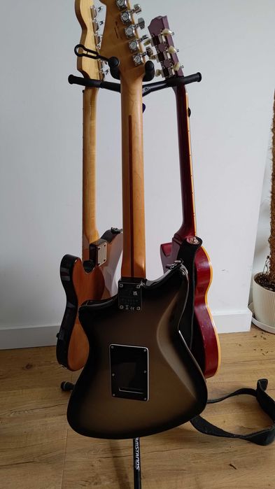 Fender Player Plus Meteora Silverburst (Burstbucker,P90)