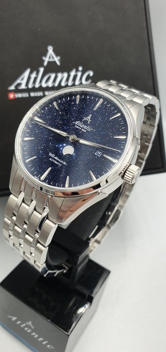 Atlantic Worldmaster Nightsky Moonphase Automatic - fazy księżyca
