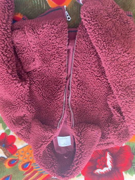 Куртка бордова, дівоча