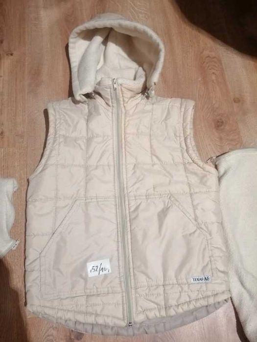 Bezrękawnik z odpinanymi rękami 152cm/164 id(147)