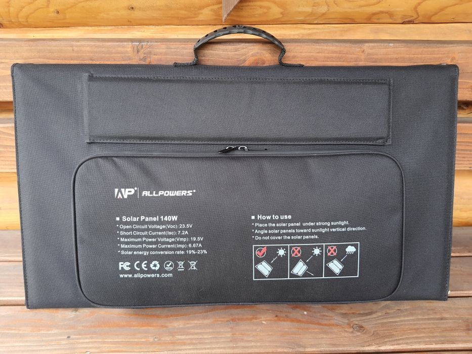 Сонячна панель Allpowers 140w