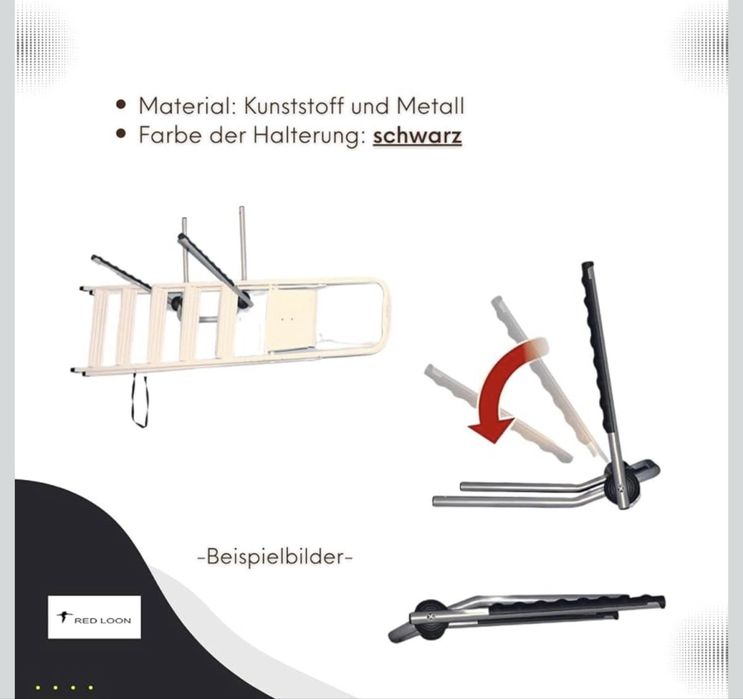 Suporte parede para 2 bicicletas / outros