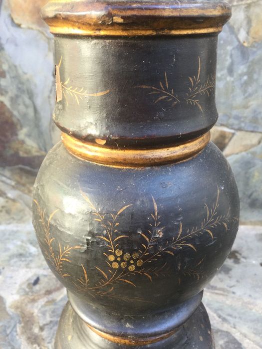 Mesa de Jogo Xadrez Madeira Basculante Chinesa China séc XIX 74 cm