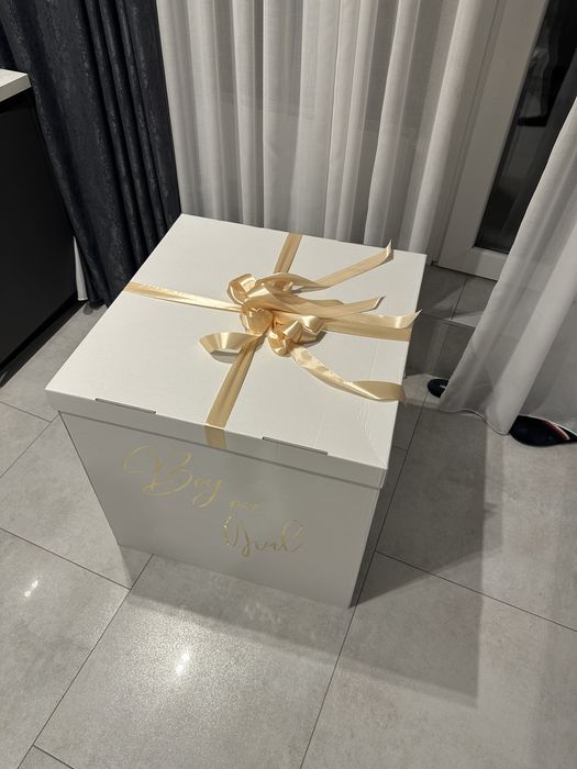 Коробка сюрприз на гендер паті