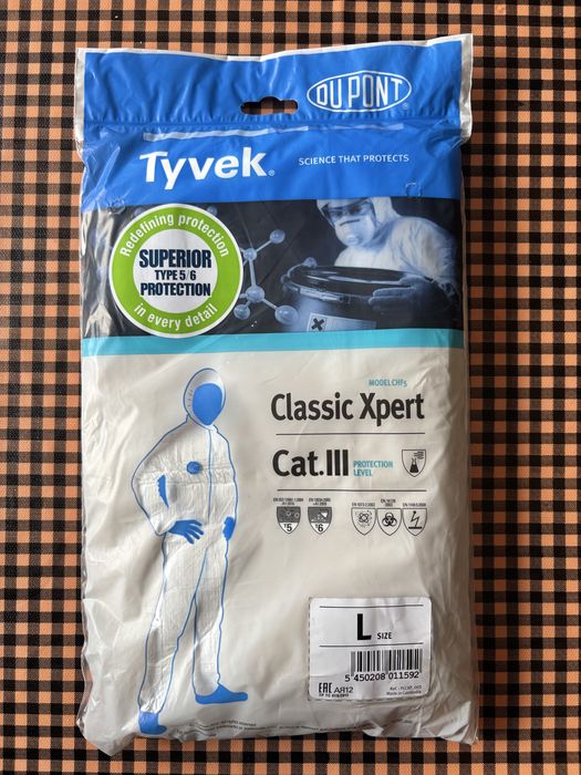 EPI - fato de proteção TYVEC