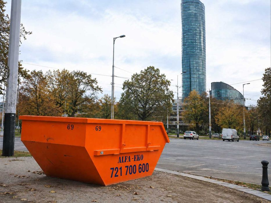 Kontener na gruz Wrocław | Wywóz gruzu | Kontenery na odpady