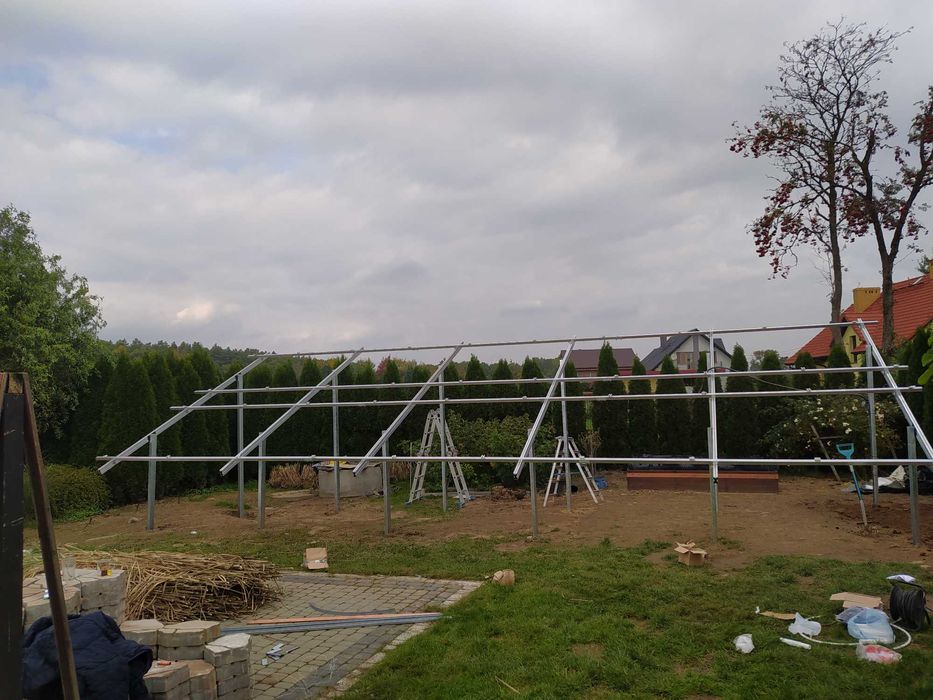 fotowoltaika 9,2kW na gruncie
