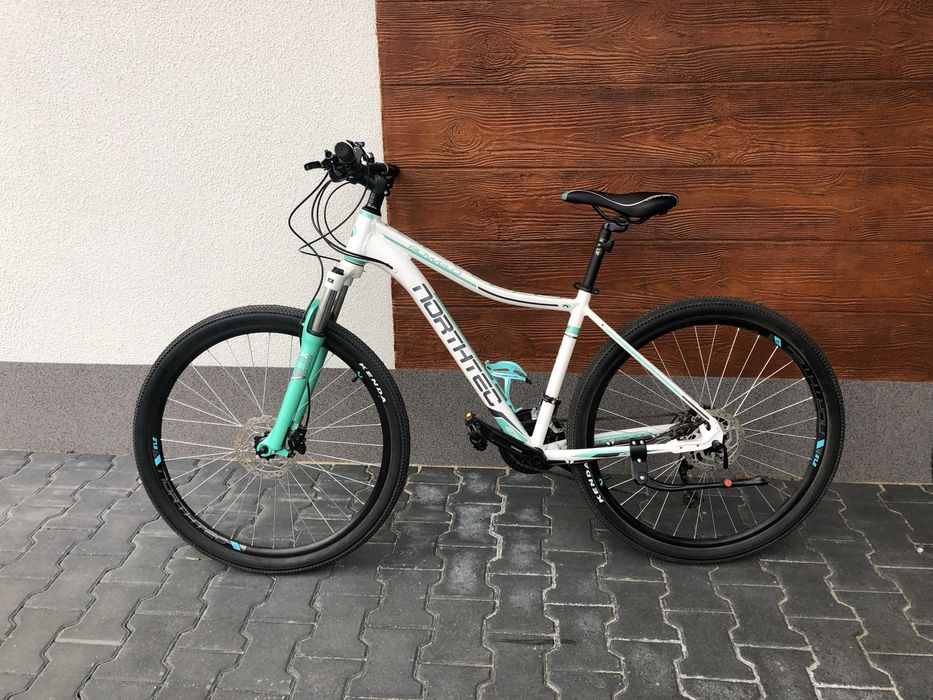 Damski rower northtec 27,5” super stan po serwisie blokada skoku MTB