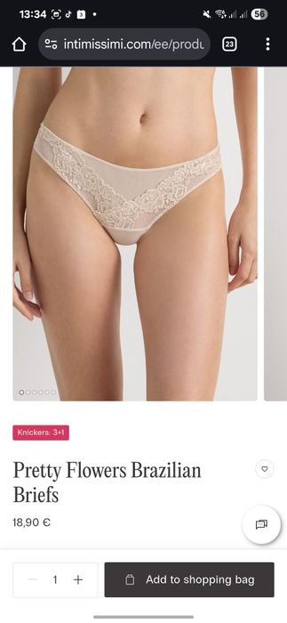 Нова колекція Трусики Intimissimi L, M інтімісімі L