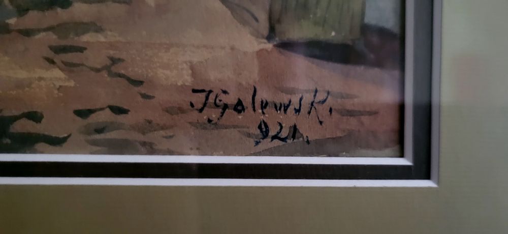 Józef Galewski Tryptyk Lwowski 1921
