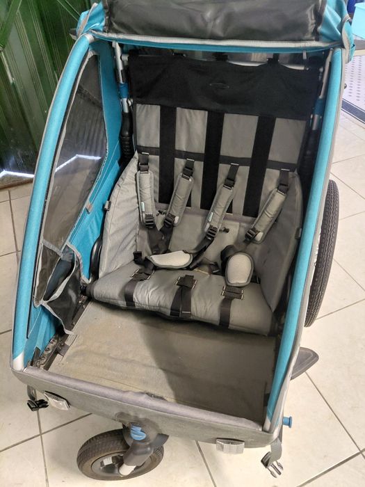 Atrelado bicicleta Qeridoo para 2 crianças