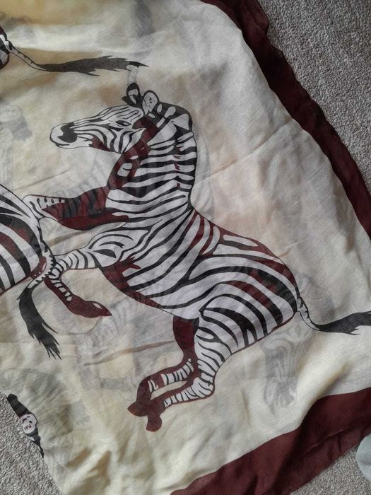 Nowa chusta szal damski zebra Wyprzedaż !!