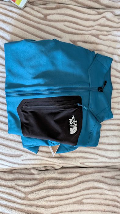 Bluza polar The North Face Crest FZ XL MINERAL INK-BLACK - OKAZJA!