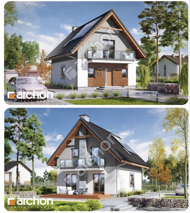 Działka budowlana 1146 m² – pozwolenie + fundamenty | 10 min do S5