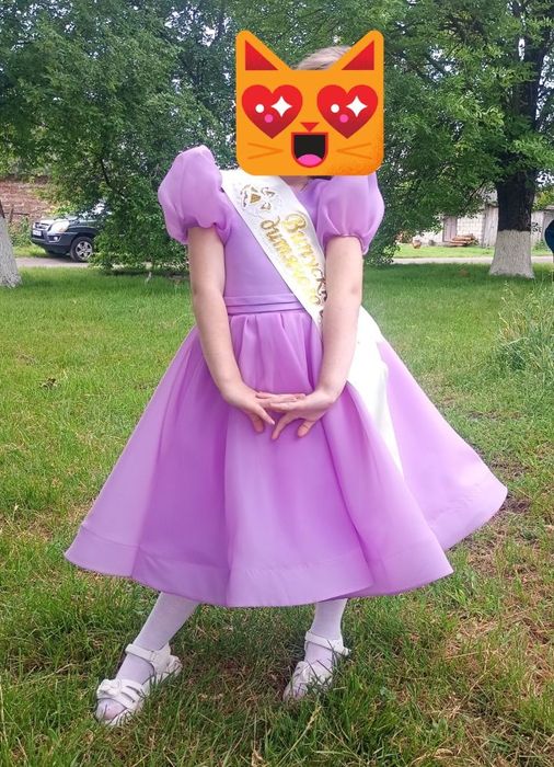 Випускне платтячко, сукня в садочок