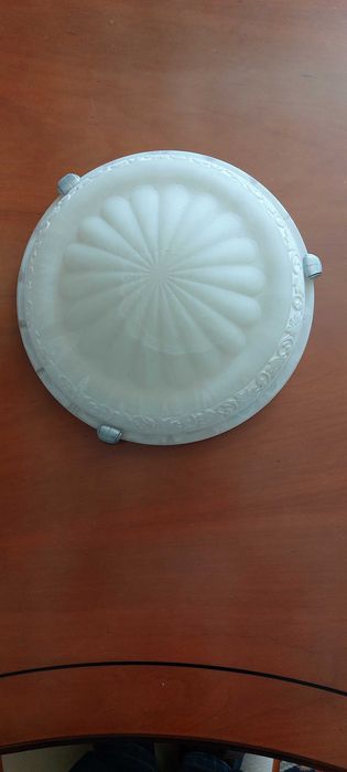 Aplique de Tecto em Vidro