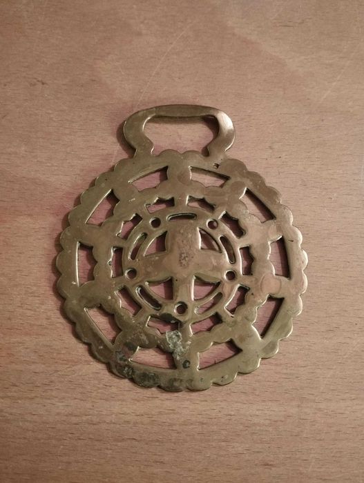 Fivela Latão Sela Cavalo - Cruz