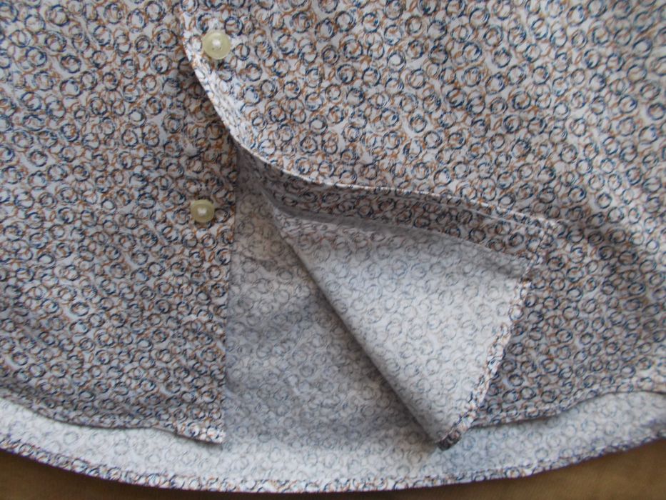 L FYNCH&HATTON Premium Designerska Koszula Męska L 41,5 cm Germany