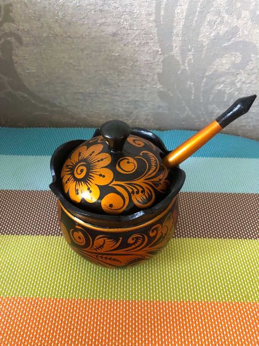 бочонок для кухні Петриківський роспис