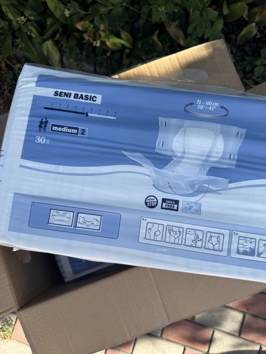 Памперсы Seni, размер М/30 шт