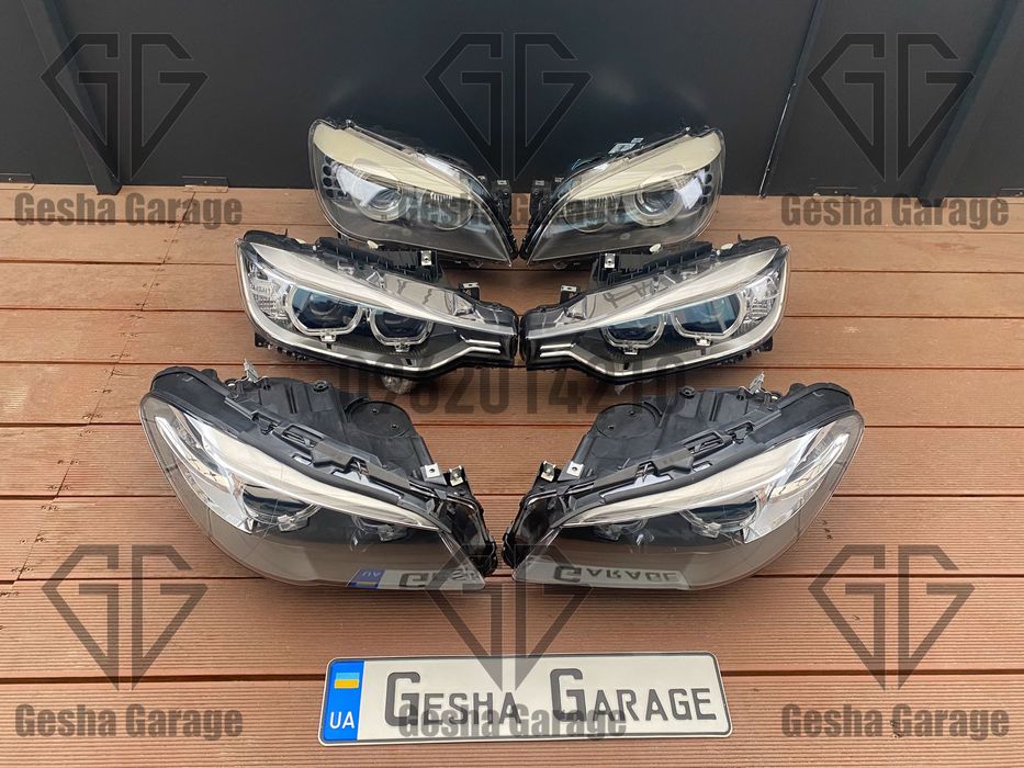 Наявність комплект фар BMW БМВ e39 F10 F30 g30 led halogen xenon lci