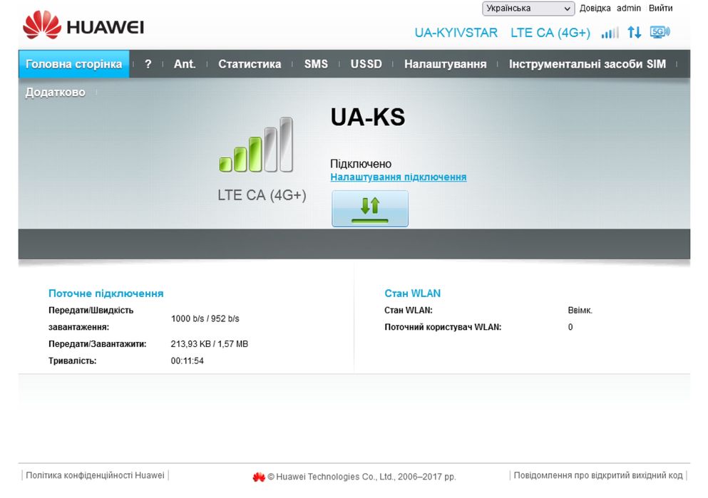 4G LTE Wi-Fi роутер Huawei B715 (LTE Cat.9)