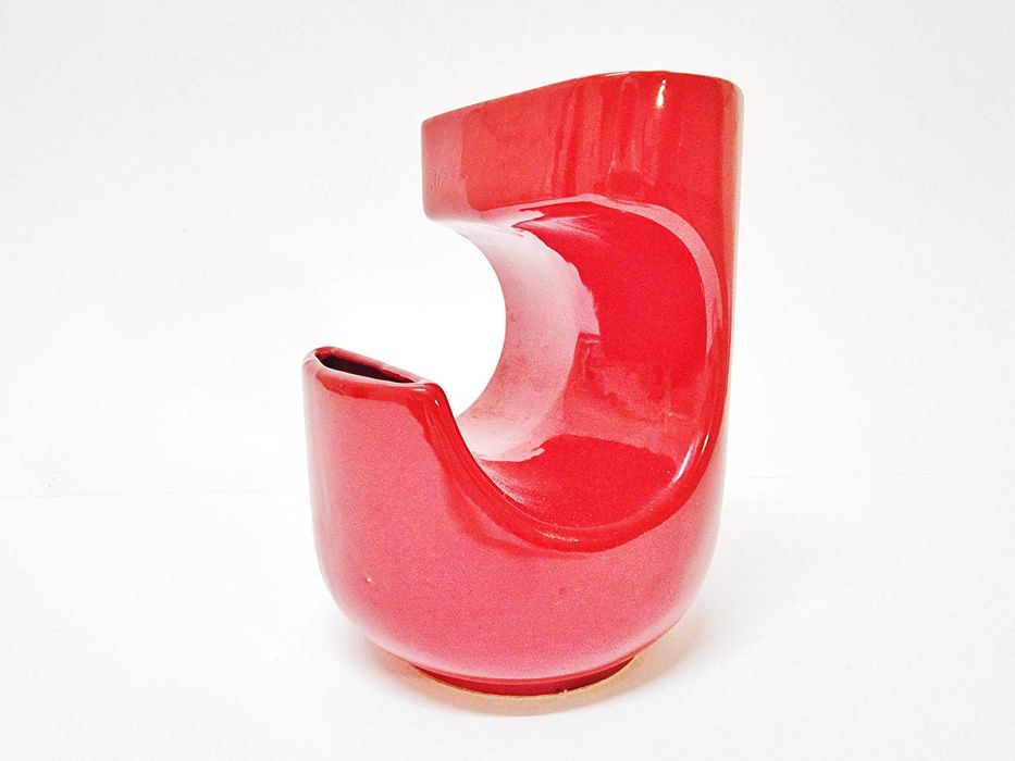 Raríssimo vaso cerâmica SCI, Boccato, Gigante & Zambusi, Italia 70s