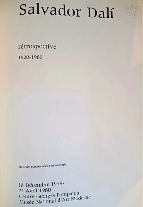 Salvador Dali - Retrospective 1920 - 80