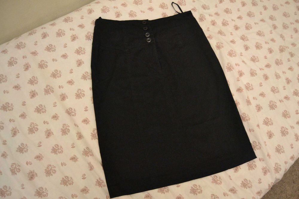 Czarna spódnica ołówkowa Red Herring 40 42 L Debenhams