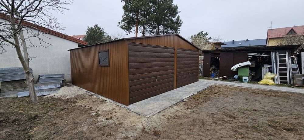 Garaż Drewnopodobny Winchester Hala Wiata Solidna konstrukcja Producen