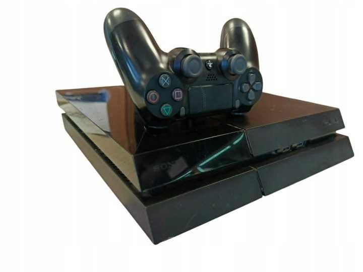 Konsola Sony PlayStation 4 500 GB czarny Pad + Kabel zasilający