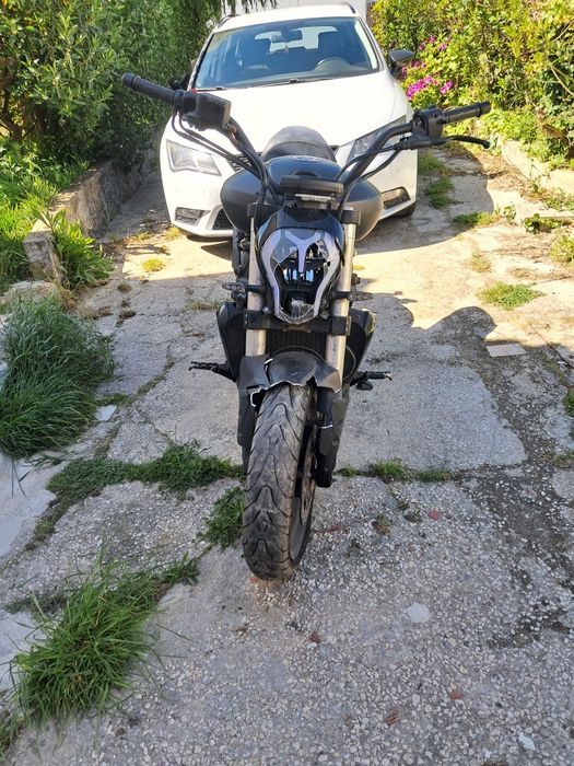 Benelli 502c Acidentada