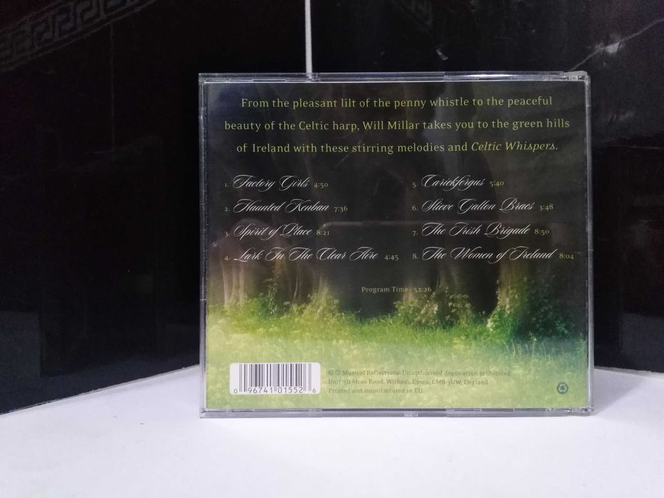 Cd – Celtic Whispers - Will Millar, Sean O'Riada.