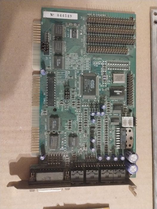 Cyrix MII 300GP + Płyta Główna PC Partner MB520NH Socket 7 + Inne