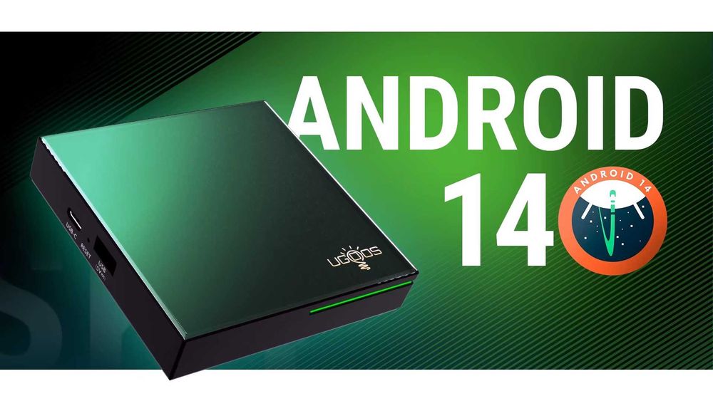 Смарт-приставка Ugoos SK4 Pro 4/64Gb Android 14.0 S905x5M-K Dolby Vision