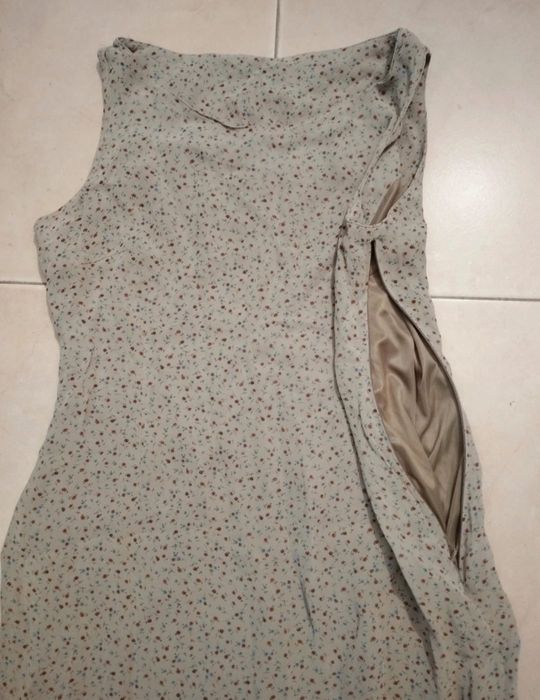 Vestido Folhos Novo
