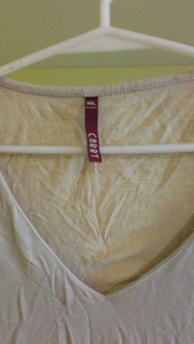 Beżowa bluzka Carry, r. XL / 42 Beżowa bluzka Carry, r. XL / 42