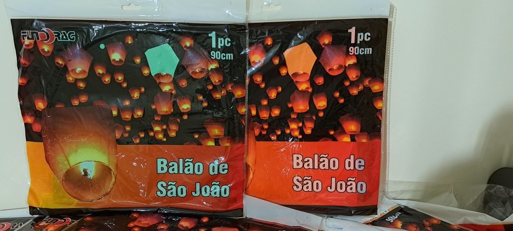 Balões S.João várias cores