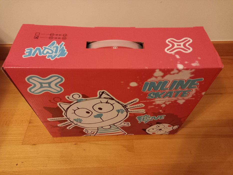 Patins menina T26-30 + equipamento segurança
