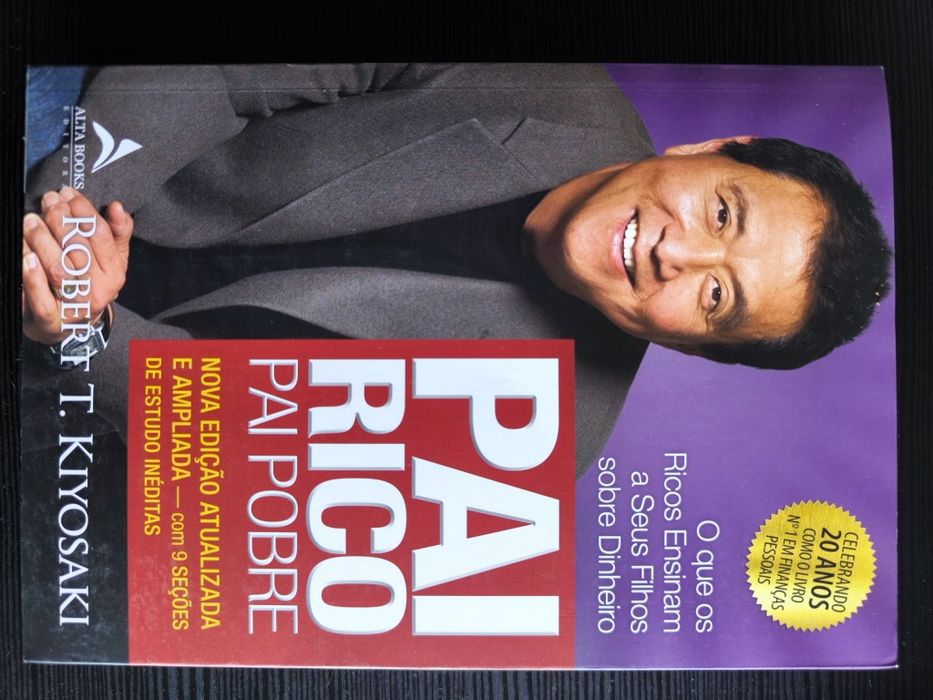 Livro pai rico pai pobre.