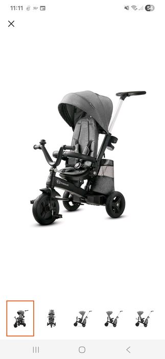 Sprzedam rower i wózek w jednym Kinderkraft