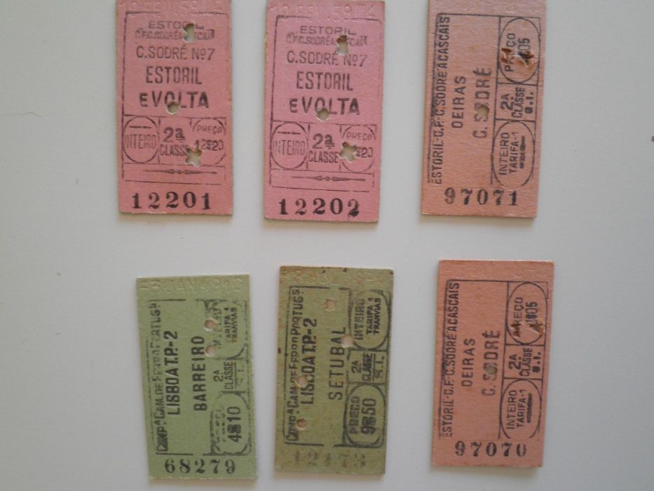 "Capicuas" da Carris, antigas, curiosidades