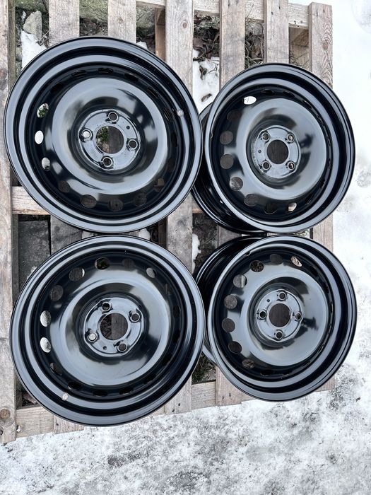 4xfelga stalowa 15” RENAULT/DACIA (4x100 ET50) - nowe