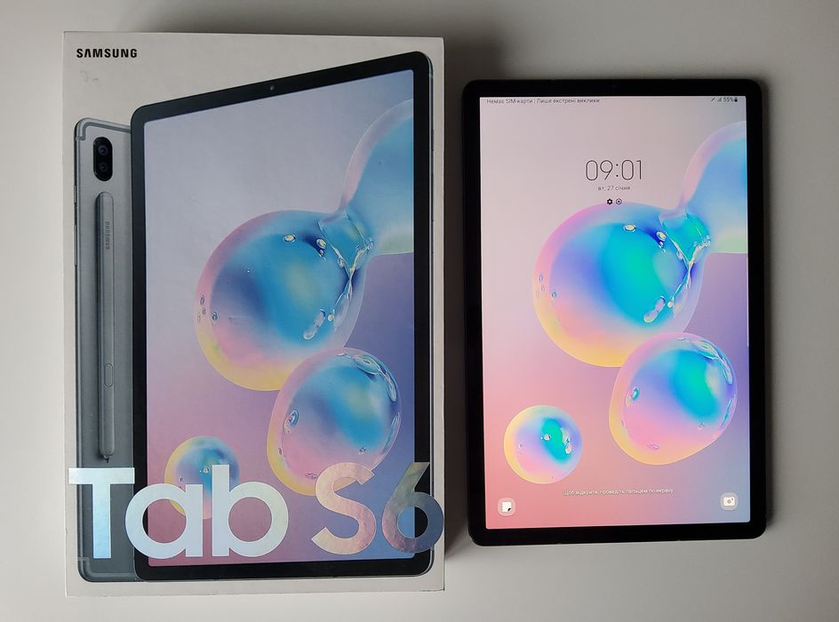Планшет Samsung Galaxy Tab S6 SM-T865 LTE 4G Sim офіціал