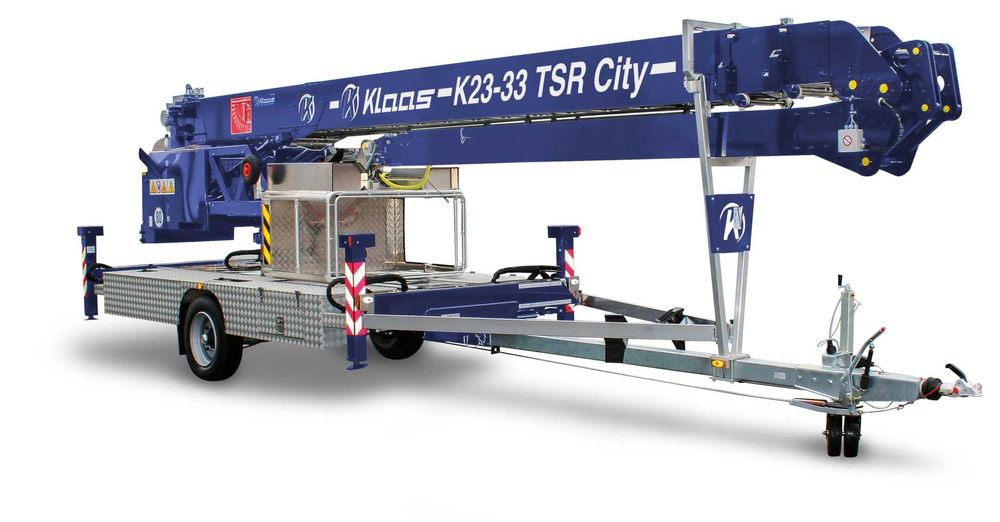 Klaas K23-33 RS diesel, dźwig dekarski na przyczepie DMC 3,5t., nowy