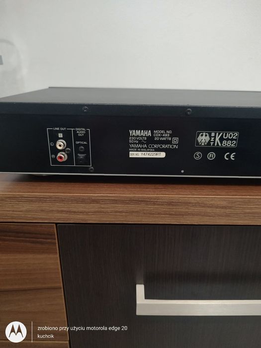 Odtwarzacz CD YAMAHA CDX-493 - Sprawny, Klasyk!