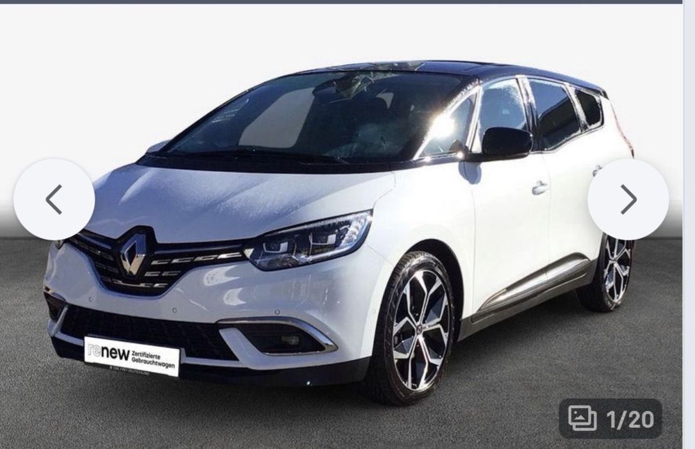 Renault Grand Scenic Panorama Navigacja Kamera BOSE Radar Grz fotele